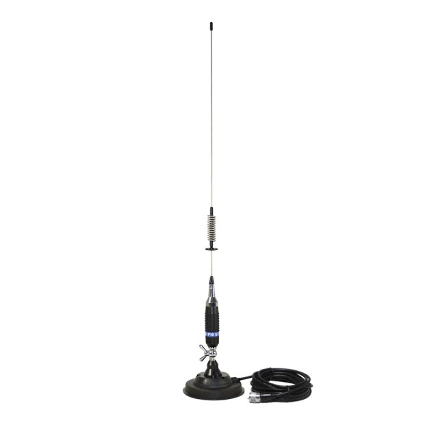 Pachet statie radio CB PNI ESCORT HP 8001L ASQ + Antena CB PNI S75 cu magnet