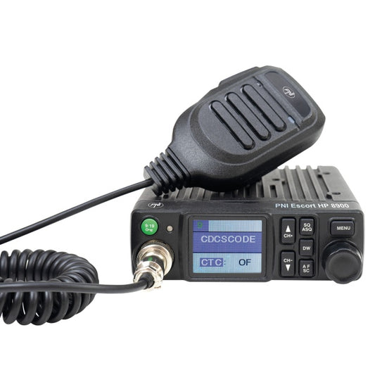 Pachet Statie radio CB PNI Escort HP 8900 ASQ, 12-24V + Antena CB PNI Extra 48 cu baza magnetica, alimentare 12V/24V, RF Gain, Roger Beep, CTCSS-DCS, Dual Watch