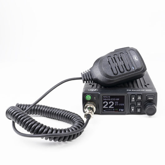 Pachet Statie radio CB PNI Escort HP 8900 ASQ, 12-24V + Antena CB PNI Extra 40 cu baza magnetica