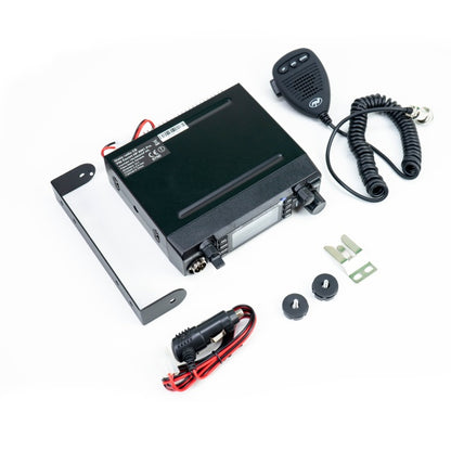 Pachet statie radio CB PNI ESCORT HP 9001 PRO ASQ reglabil, AM-FM, 12V, 4W + Antena CB PNI Extra 48 cu magnet inclus, 45 cm, 150W, SWR 1.0
