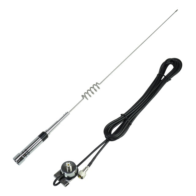 Pachet Statie radio UHF PNI Escort HP 446, 199 canale si Antena PNI UF500 cu cablu