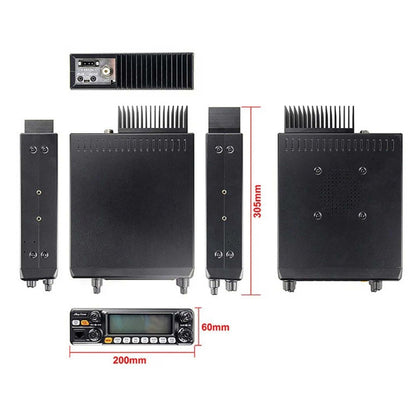 Pachet Statie radioamatori PNI Jopix AT-5555N II, AM, FM, SSB si Sticky Pad Drapel inclus