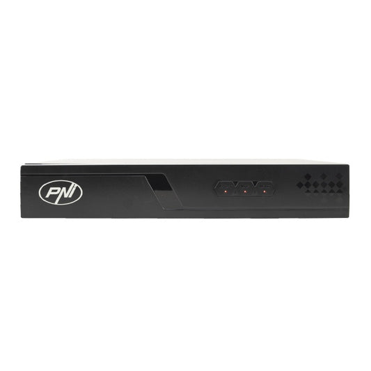 Pachet supraveghere video NVR POE PNI House IP710J, 4 camere PNI IP818J, 8MP si cabluri incluse