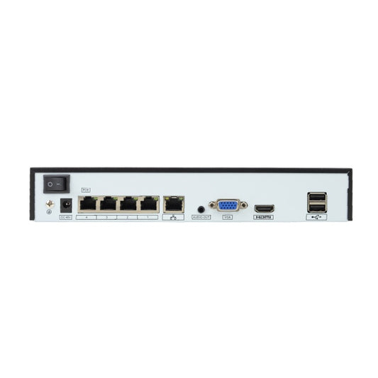 Pachet supraveghere video NVR POE PNI House IP710J, 4 camere PNI IP818J, 8MP si cabluri incluse