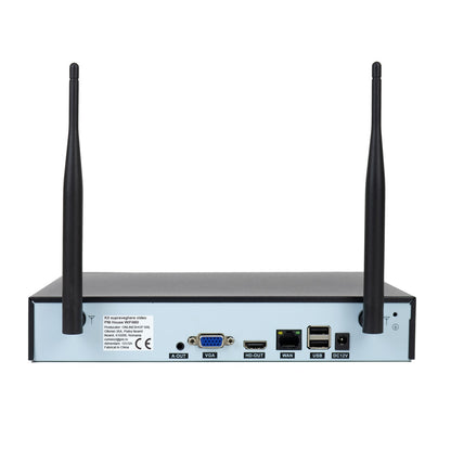 Pachet supraveghere video PNI House WiFi660 NVR cu 4 camere wireless, 3MP si HDD PNI SafeHouse 1TB, 3.5'' inclus