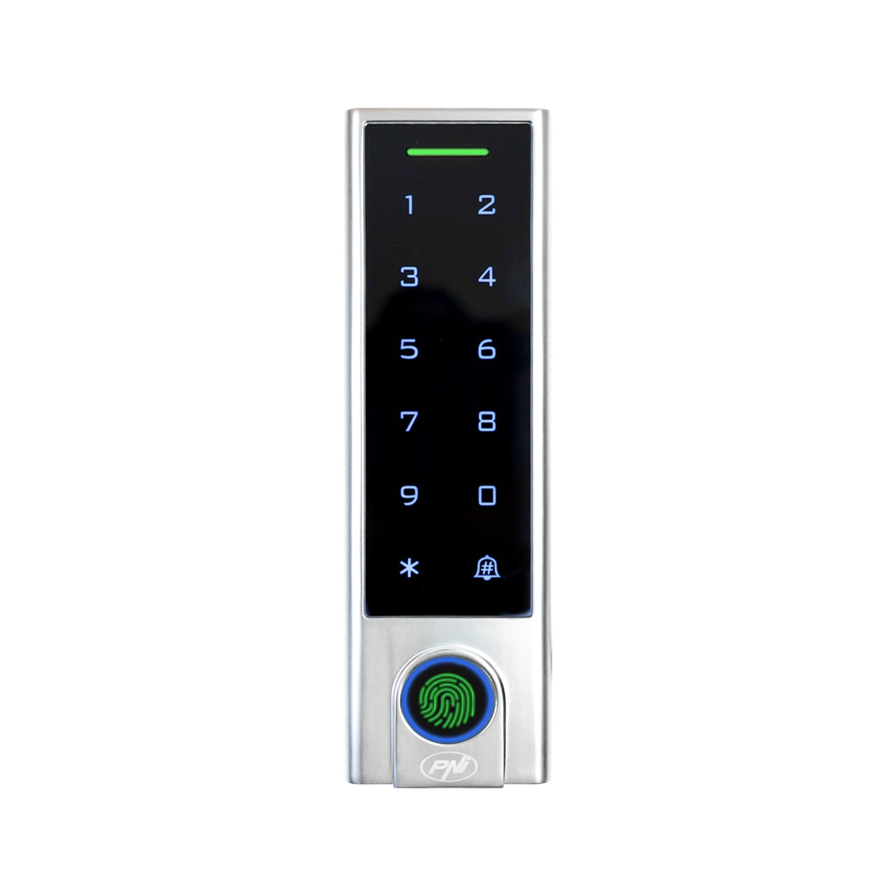 Pachet Tastatura control acces PNI DK350 cu Wi-Fi aplicatie Tuya si Yala electromagnetica PNI H1073A