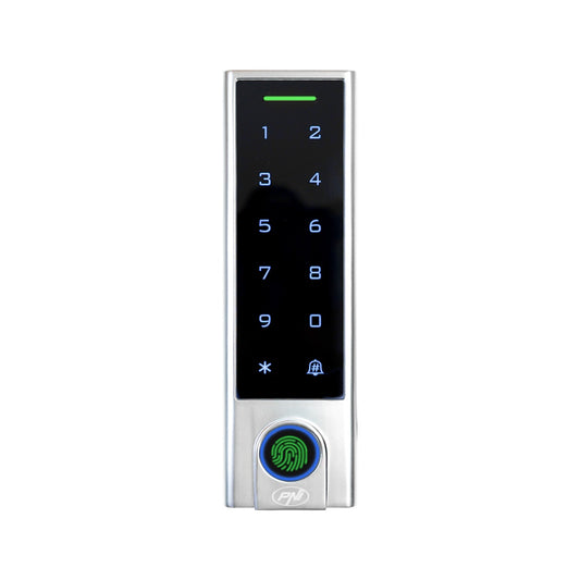 Pachet Tastatura control acces PNI DK350 cu Wi-Fi aplicatie Tuya si Yala electromagnetica PNI H1073A