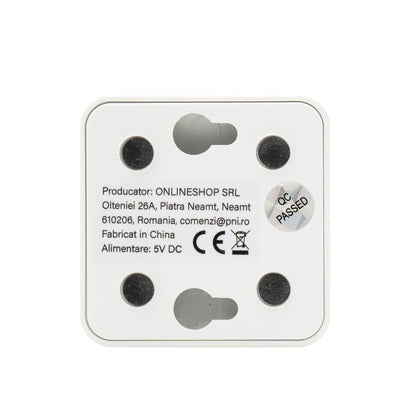 Pachet Video Baby Monitor PNI BM500 ecran 5 inch wireless 2.4 GHz si Sticky Pad Drapel inclus