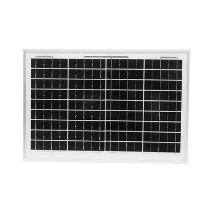 Panou solar 10W fotovoltaic monocristalin cu cablu de conectare 90cm si tensiune maxima 18V 340x240x17mm