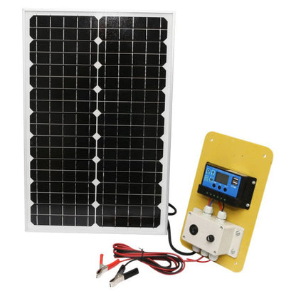 Panou solar 30W 625x340x25mm cu regulator 12-24V/10Ah