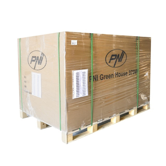 Panou solar fotovoltaic PNI Green House 370W monocristalin, 120 celule, 11A