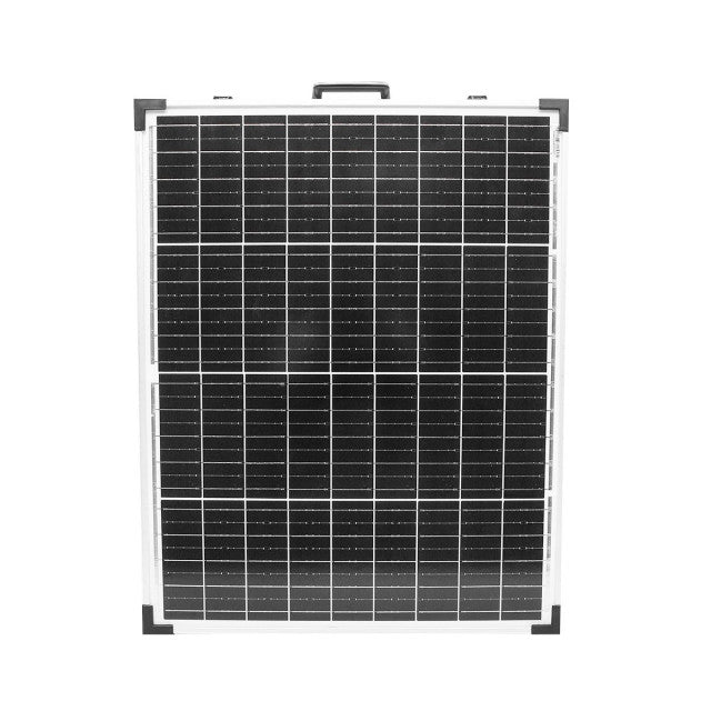 Panou solar tip valiza 120W cu regulator de tensiune 12/24V 20Ah, 2 USB-uri