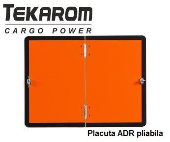 Placa ADR mare - PLIABILA