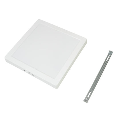 Plafoniera LED PNI D-Light CL241 24W, patrata, 6500K, alimentare 230V, 2640 lm, alb