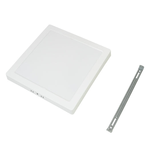 Plafoniera LED PNI D-Light CL241 24W, patrata, 6500K, alimentare 230V, 2640 lm, alb