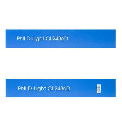 Plafoniera LED PNI D-Light CL2436D 36W, dimabila, cu telecomanda, rotunda 41 cm, 3000K-6500K, alimentare 230V, 3600 lm, alb