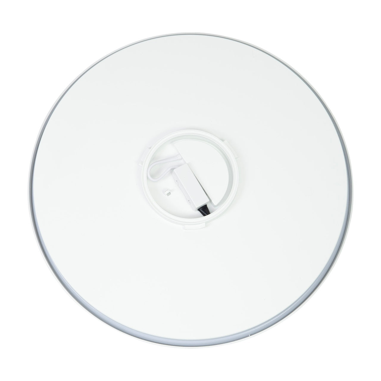 Plafoniera LED PNI D-Light CL2436T Wi-Fi, RGBW, 36W, dimabila, rotunda 41 cm, 3000K-6500K, alimentare 230V, 3600 lm, alb, control din Tuya app