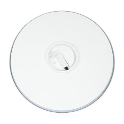 Plafoniera LED PNI D-Light CL2436T Wi-Fi, RGBW, 36W, dimabila, rotunda 41 cm, 3000K-6500K, alimentare 230V, 3600 lm, alb, control din Tuya app