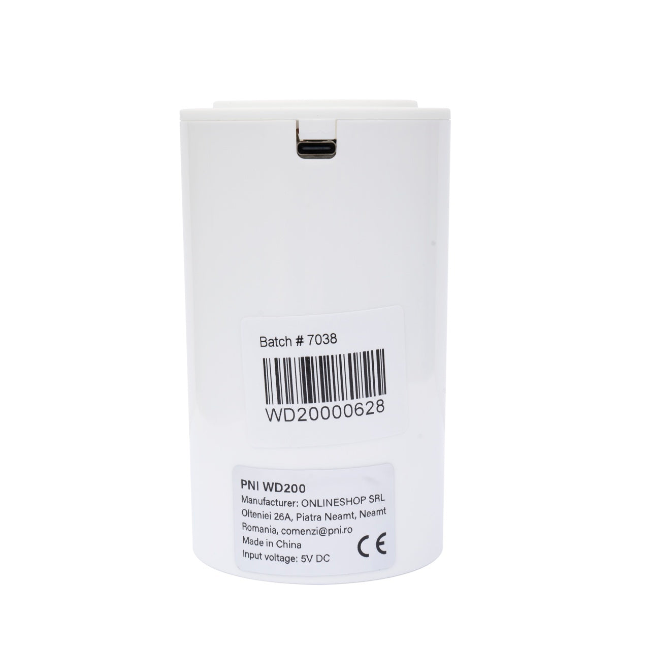 Pompa electrica pentru bidon de apa PNI WD200 incarcare prin USB-C, acumulator 800 mAh