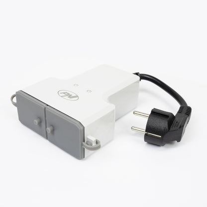 Priza inteligenta dubla de exterior PNI SafeHome PT840S WiFi comanda prin internet, aplicatie de mobil Tuya Smart, integrare in scenarii si automatizari smart cu alte produse compatibile Tuya, Alexa s