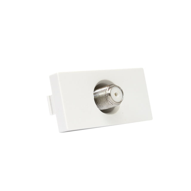 Priza TV PNI TV10, modulara, incastrabila, tip F 1/2, pentru rama din sticla RM101W, RM202W