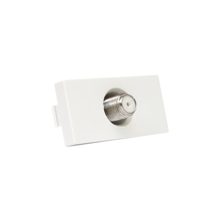 Priza TV PNI TV10, modulara, incastrabila, tip F 1/2, pentru rama din sticla RM101W, RM202W