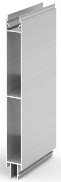 Profil aluminiu anodizat 2500 mm, T5 intermediar