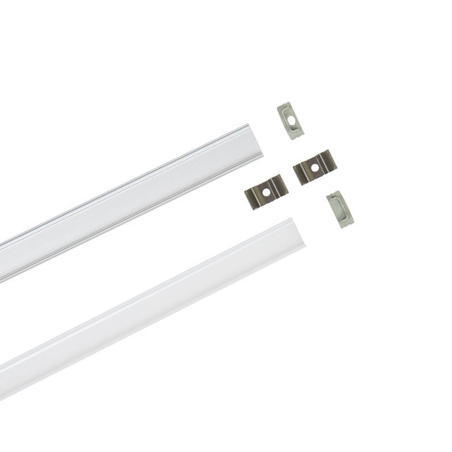 Profil banda LED PNI ALD01, montaj aparent, lungime 100 cm