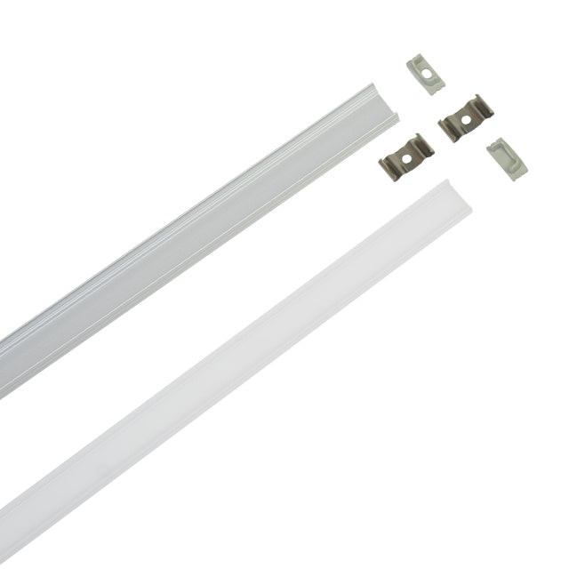 Profil banda LED PNI ALD01, montaj aparent, lungime 100 cm
