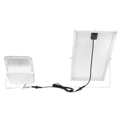 Proiector LED 20W cu panou solar 35W telecomanda, baterie 3,2V/30Ah
