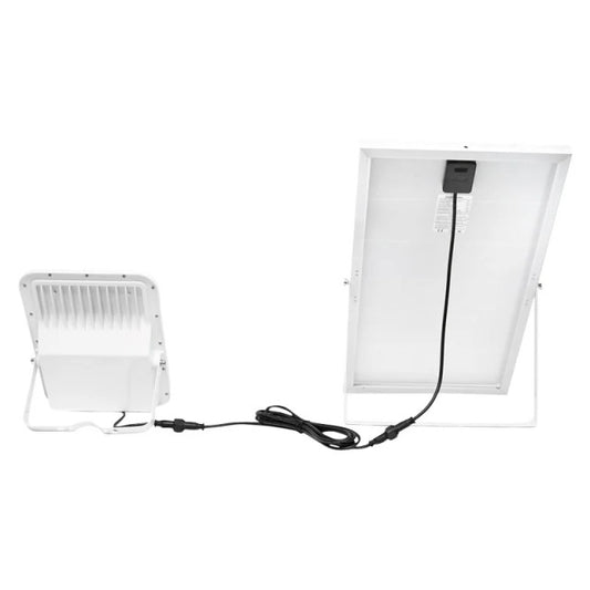 Proiector LED 20W cu panou solar 35W telecomanda, baterie 3,2V/30Ah