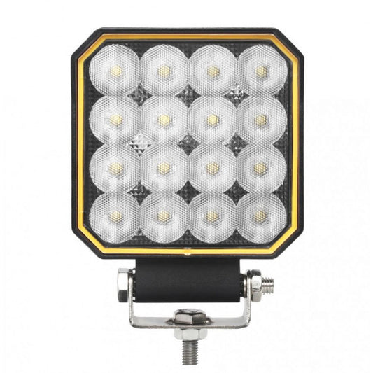 Proiector patrat 16xLED-URI waterproof IP67