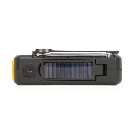 Radio portabil PNI DYN300, cu dinam, incarcare solara, lanterna, powerbank 4000 mAh, SOS, IPX3, orange