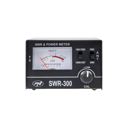 Reflectometru PNI SWR-300 PWR-SWR Meter, pentru masurare SWR antene radio in frecventa 26-30Mhz si putere statii radio CB