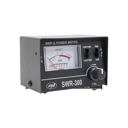 Reflectometru PNI SWR-300 PWR-SWR Meter, pentru masurare SWR antene radio in frecventa 26-30Mhz si putere statii radio CB
