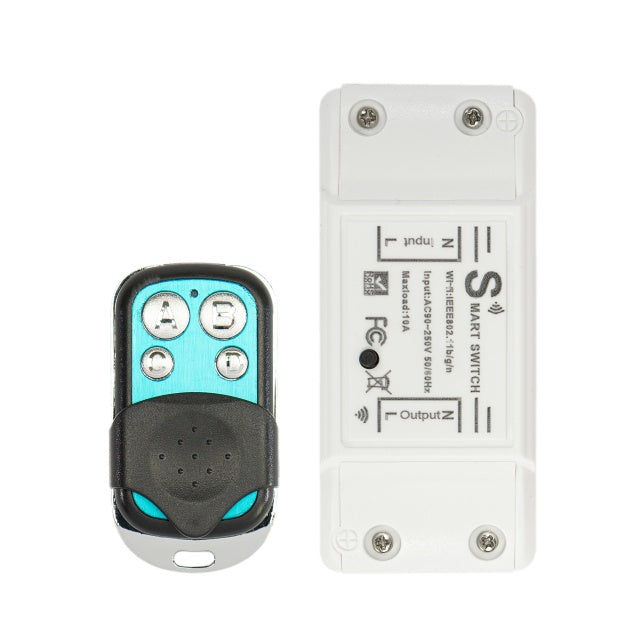 Releu inteligent PNI SafeHome PT09 Remote WiFi, 10A, comanda prin internet, aplicatie de mobil Tuya Smart, integrare in scenarii si automatizari smart cu alte produse compatibile Tuya, Alexa si Google