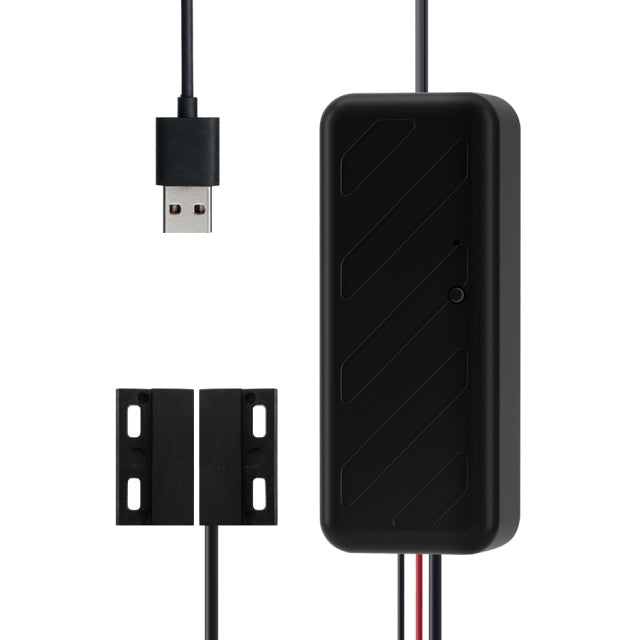 Releu inteligent PNI SmartHome RG121 cu Wi-Fi pentru comanda deschidere usa garaj/poarta, compatibil cu aplicatia Tuya, alimentare 5 V