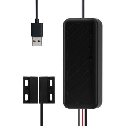 Releu inteligent PNI SmartHome RG121 cu Wi-Fi pentru comanda deschidere usa garaj/poarta, compatibil cu aplicatia Tuya, alimentare 5 V