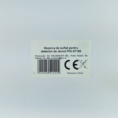 Rezerva de suflat pentru detector de alcool PNI AT188