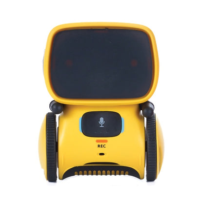 Robot inteligent interactiv PNI Robo One, control vocal, butoane tactile, galben