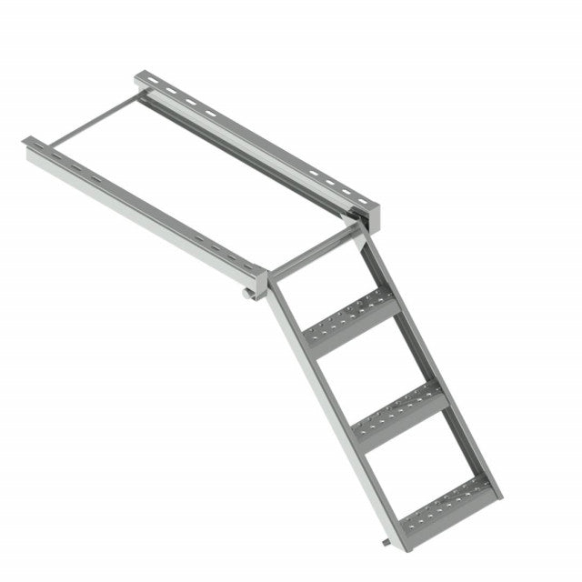 Scara galvanizata trei trepte 85x40cm