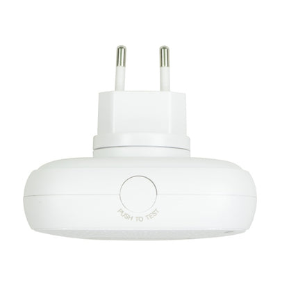 Senzor de gaz metan (CH4) PNI SafeHouse HS201 cu Wi-Fi, control din aplicatia Tuya Smart, alimentare 230V, 70dB, prompt vocal, alarma sonora si vizuala, iesire electrovalva