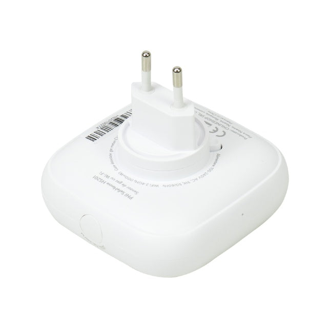 Senzor de gaz metan (CH4) PNI SafeHouse HS201 cu Wi-Fi, control din aplicatia Tuya Smart, alimentare 230V, 70dB, prompt vocal, alarma sonora si vizuala, iesire electrovalva