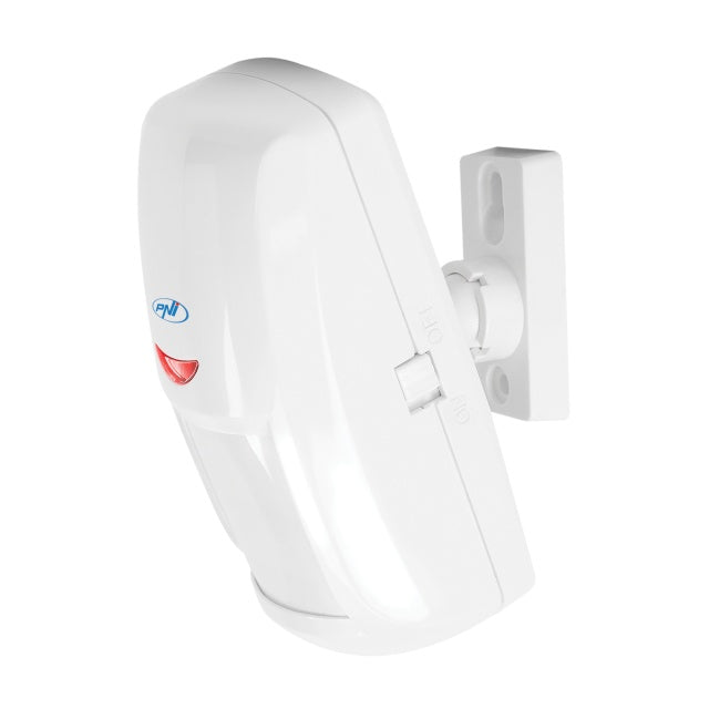 Senzor de miscare PIR PNI SafeHouse HS004, pentru sisteme de alarma wireless, cu imunitate la animale, sensibilitate reglabila