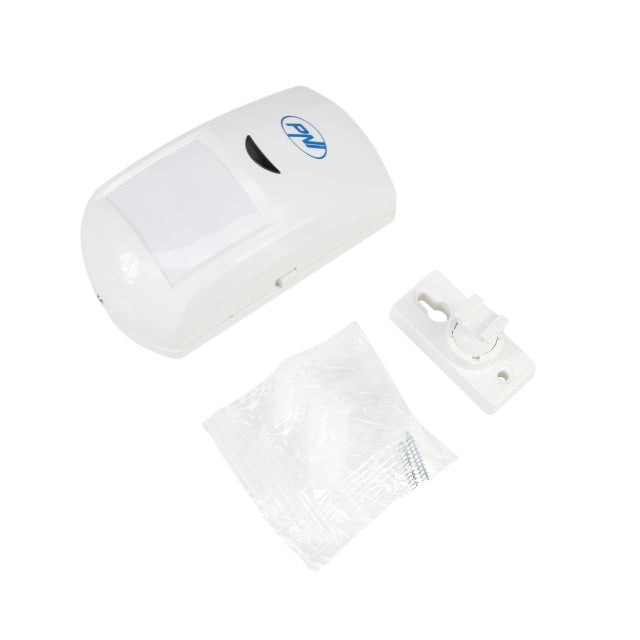 Senzor de miscare PIR PNI SafeHouse HS004, pentru sisteme de alarma wireless, cu imunitate la animale, sensibilitate reglabila