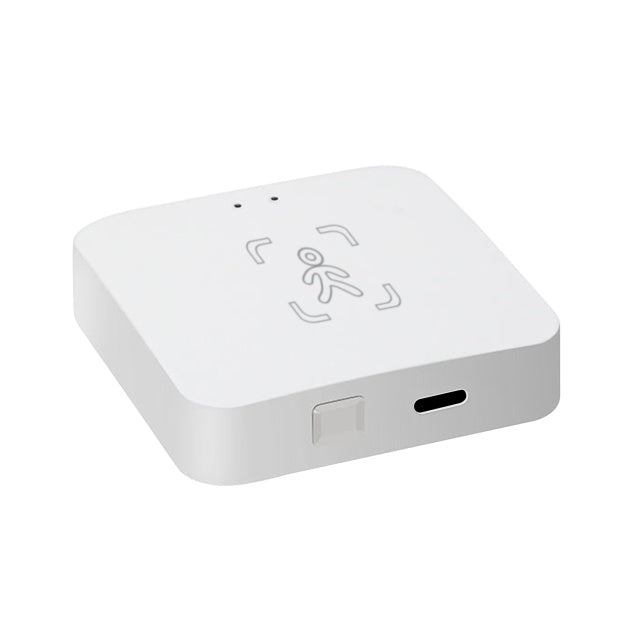 Senzor de prezenta PNI SafeHouse HS402 Wi-Fi, cu unde radar milimetrice, raza de 10 m, detecteaza miscarea si prezenta statica, masoara distanta si luminozitatea, compatibil cu aplicatia Tuya, aliment