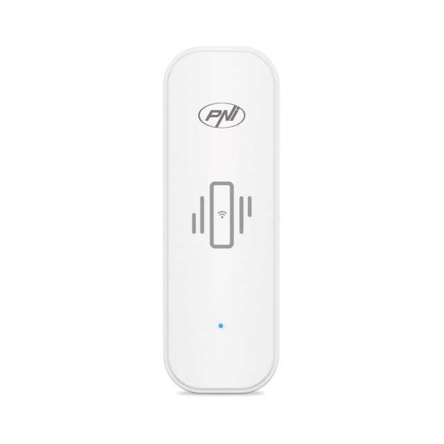 Senzor de vibratie PNI SafeHouse HS501 cu Wi-Fi, compatibil aplicatia Tuya, alimentare 3V