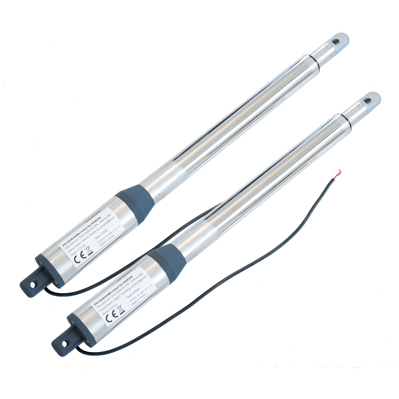 Set brate PNI MAB300BR pentru kit automatizare porti batante PNI MAB300, contine 2 bucati
