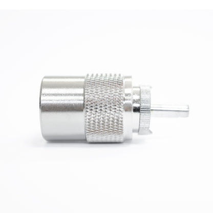 Set cu 10 bucati mufa PNI PL259 pentru cablu RG213 lungime pin 9 mm