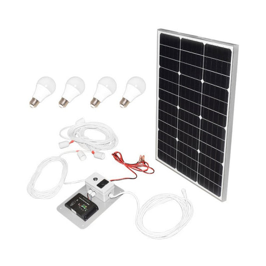 Set panou solar 75W 780x680x25mm